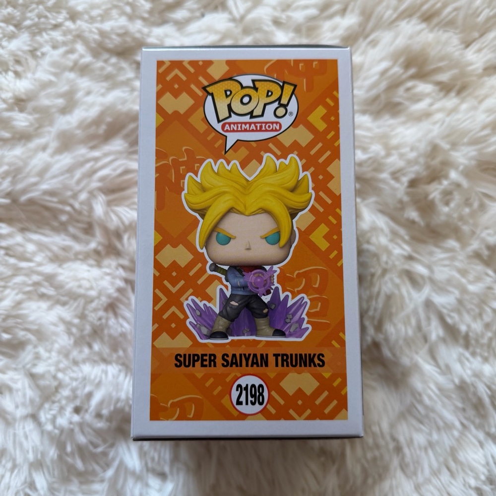 Funko Pop! Dragon Ball Z Super Saiyan Trunks Figure #2198 - Picture 4 of 6